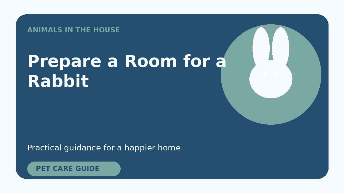 Preparing a Room for a Free-Roaming Rabbit